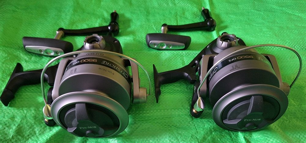 Kołowrotki sumowe Fin-nor 9500 2szt Sum