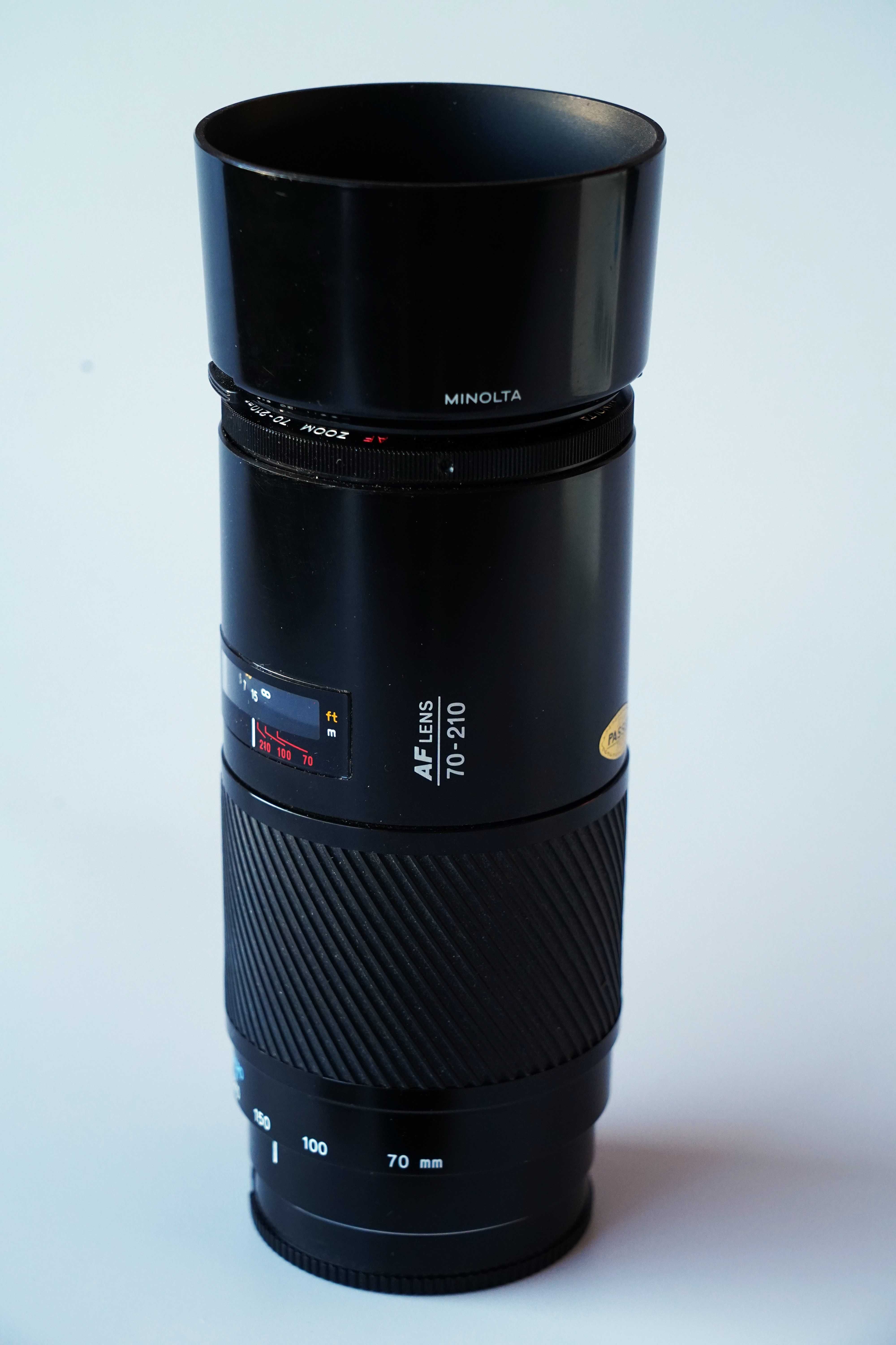 Minolta AF Zoom 70-210 mm, f 1:4, Macro, mocowanie Minolta/Sony A