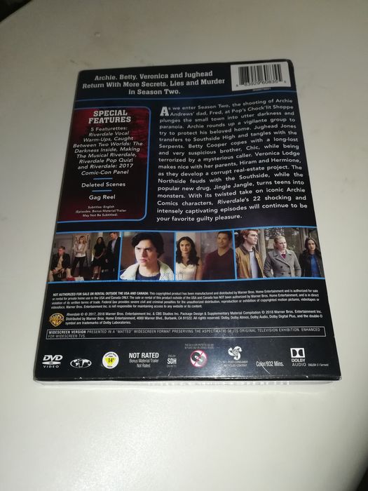 DVD Riverdale season novo