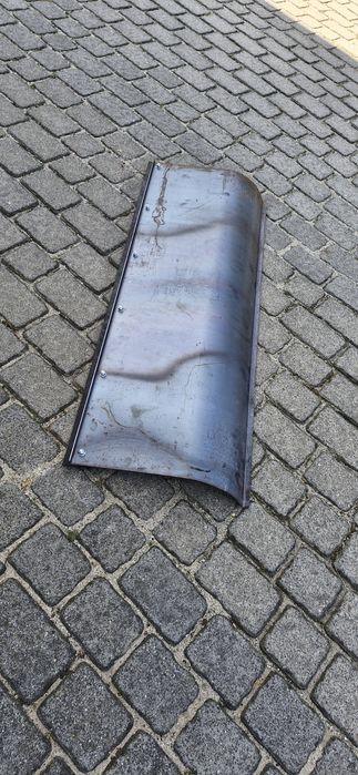 Blacha na pług do śniegu 125 cm, 150 cm z gumą do traktorka