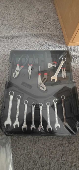 XXL Zestaw Narzędzi 1000 Elementów Majsterkowanie Walizka Narzędziowa