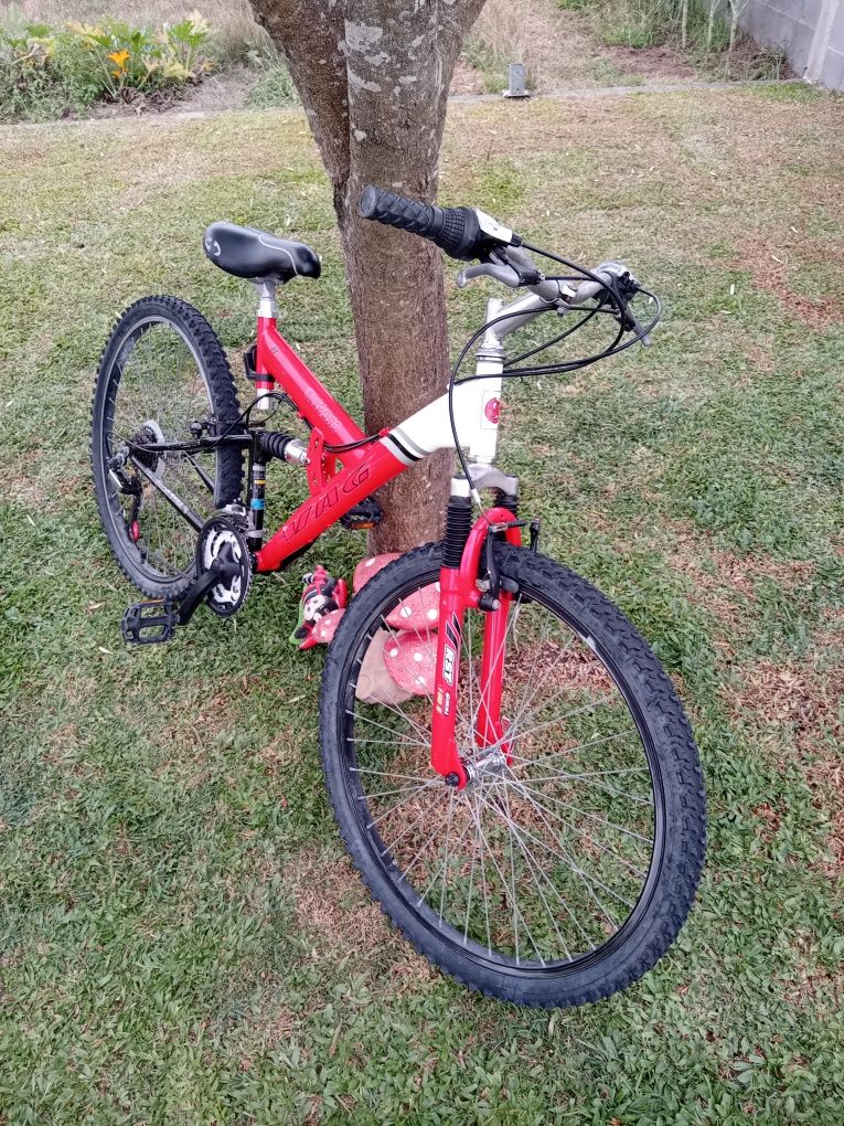 Bike dupla suspensão