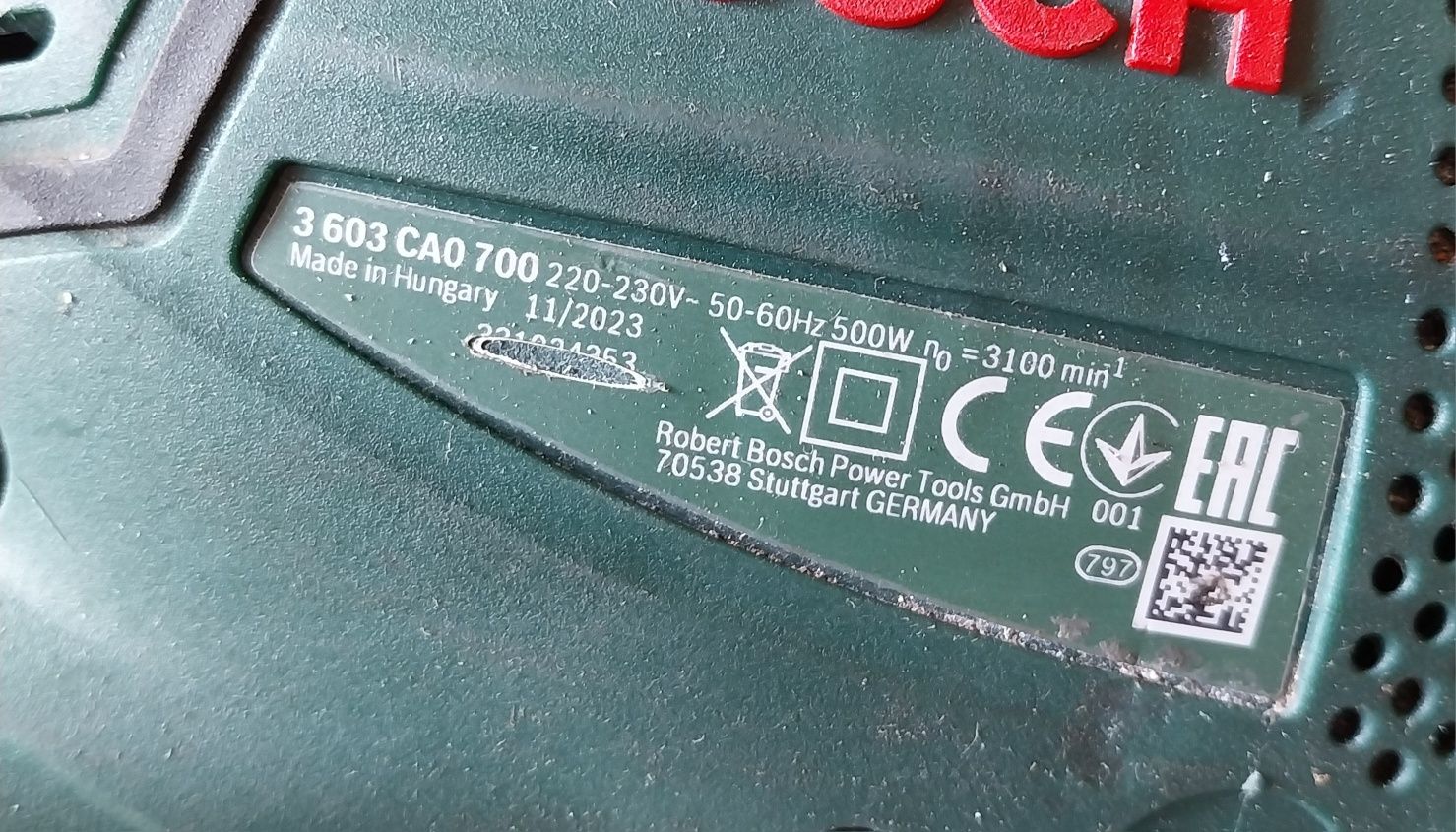 Wyrzynarka Bosch PST 650 rok 2023