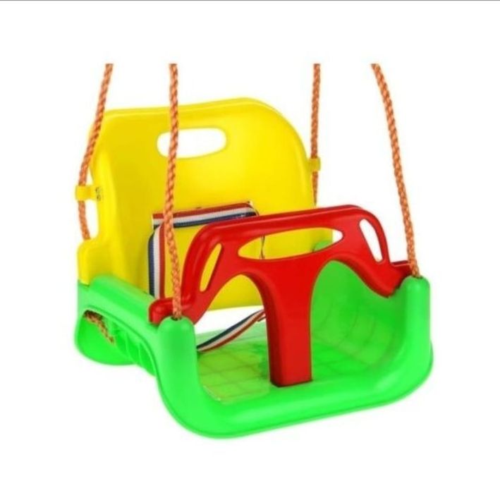 Huśtawka modułowa-kubełkowa 3w1