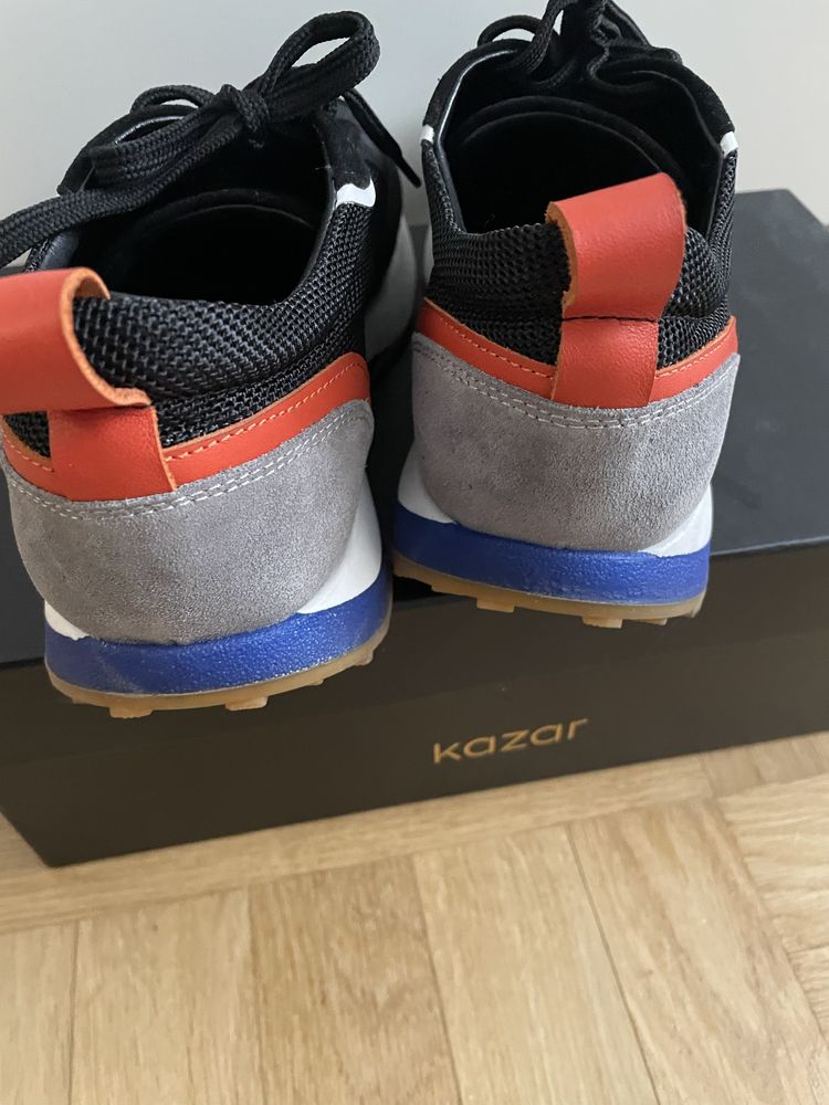 Sneakersy adidas buty sportowe Kazar 40 25,5 skóra raz zalożone czarne