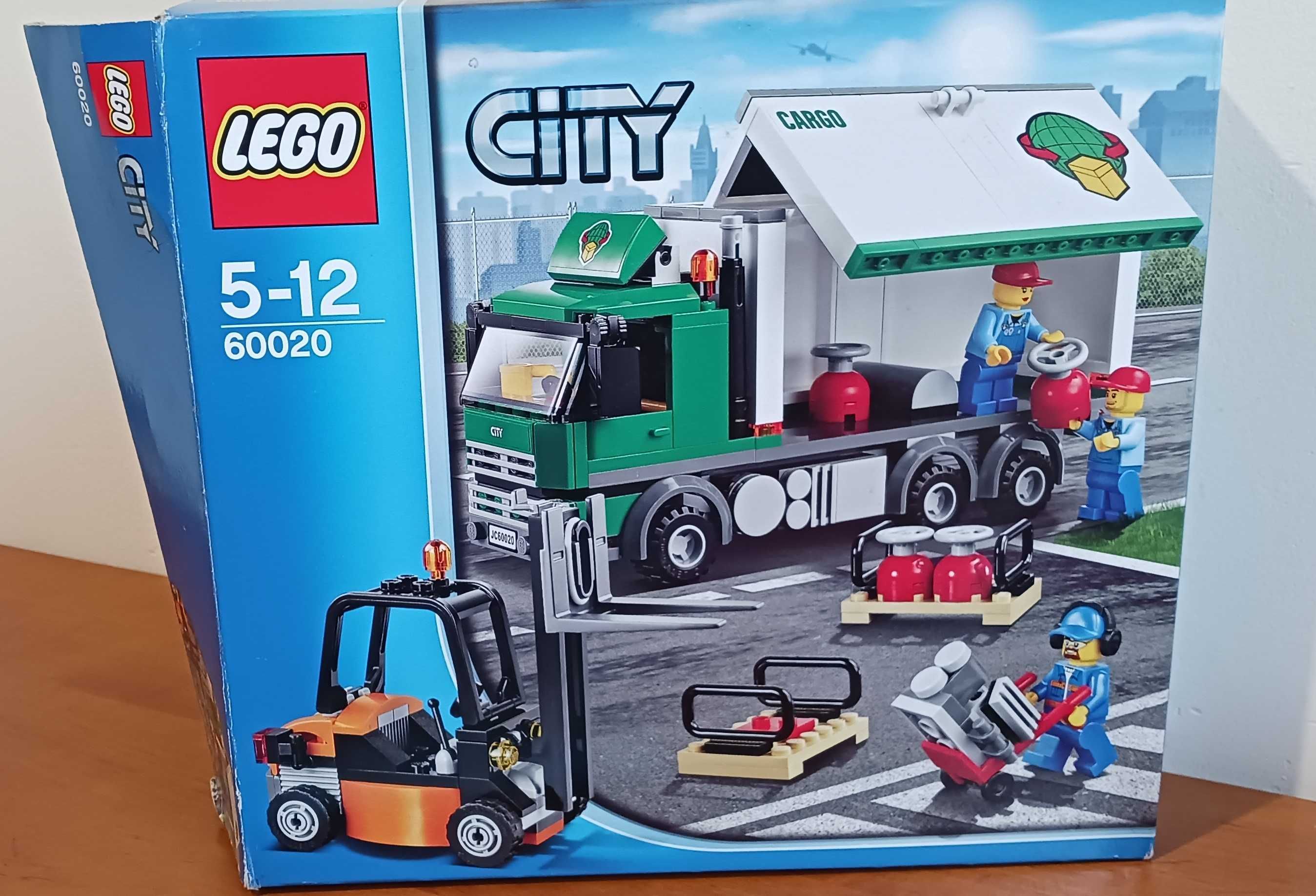 Lego City 60020 Ciężarówka L Cargo + pudełko + instrukcja