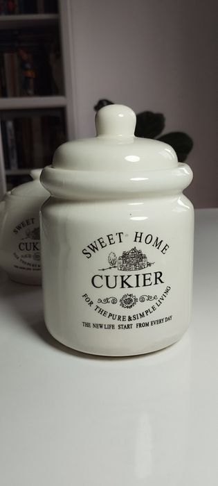 Pojemnik na cukier Sweet Home, cukiernica gratis