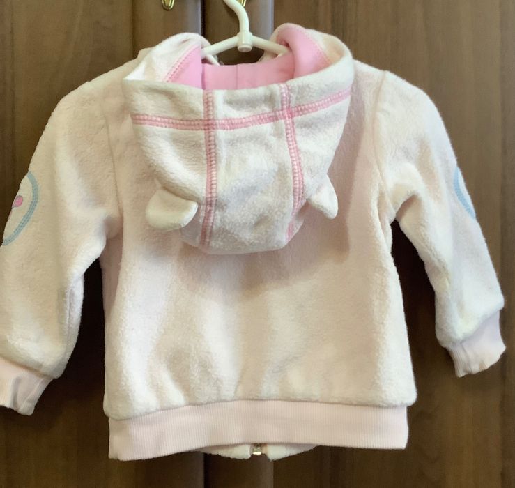 Детский теплый костюм р.80 б/у
