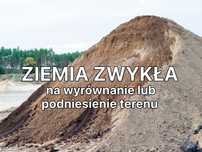 ZIEMIA ZWYKŁA na wyrównanie lub podniesienie terenu. Bezpośrednio!