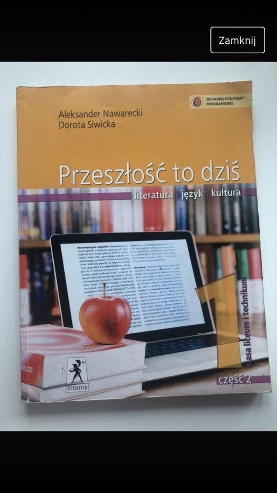 Podrecznik przeszlosc to dzis jezyk polski