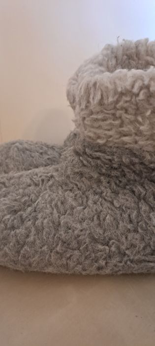 Kapcie bambosze wełna