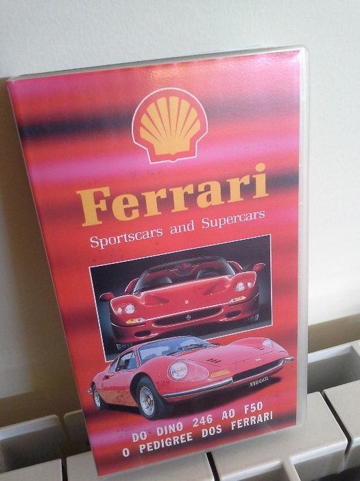 3 DVD's Ferrari, oferta VHS