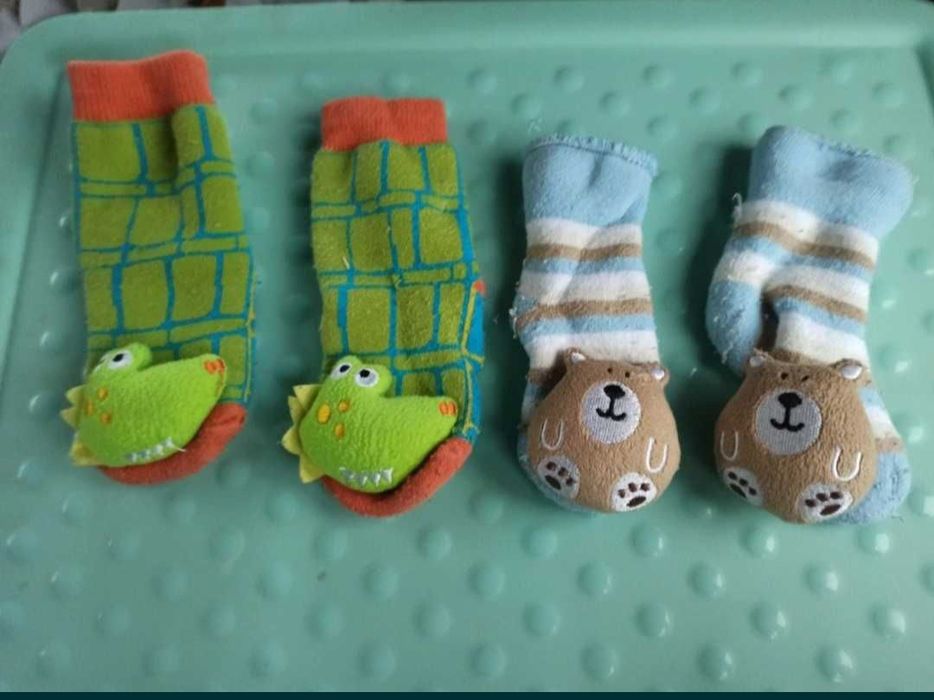 Skarpetki z grzechotkami frotte SOXO 19-21