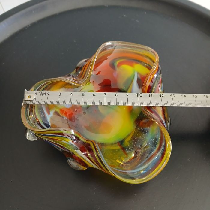 Żadka popielniczka Stanisława Machę PRL. Ząbkowice.