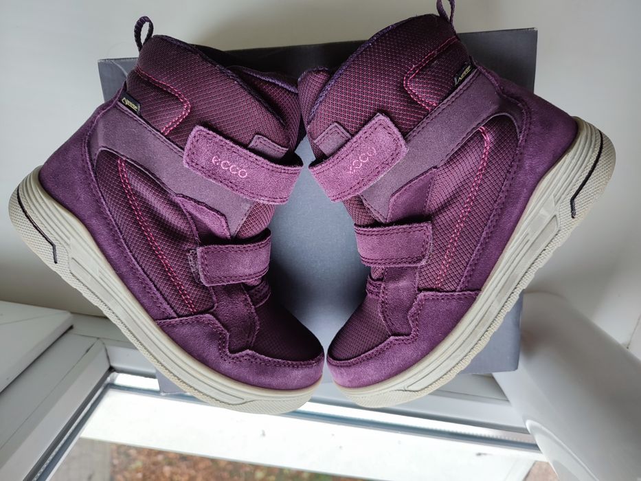 Дитячі зимові теплі черевики Ecco для дівчинки 34