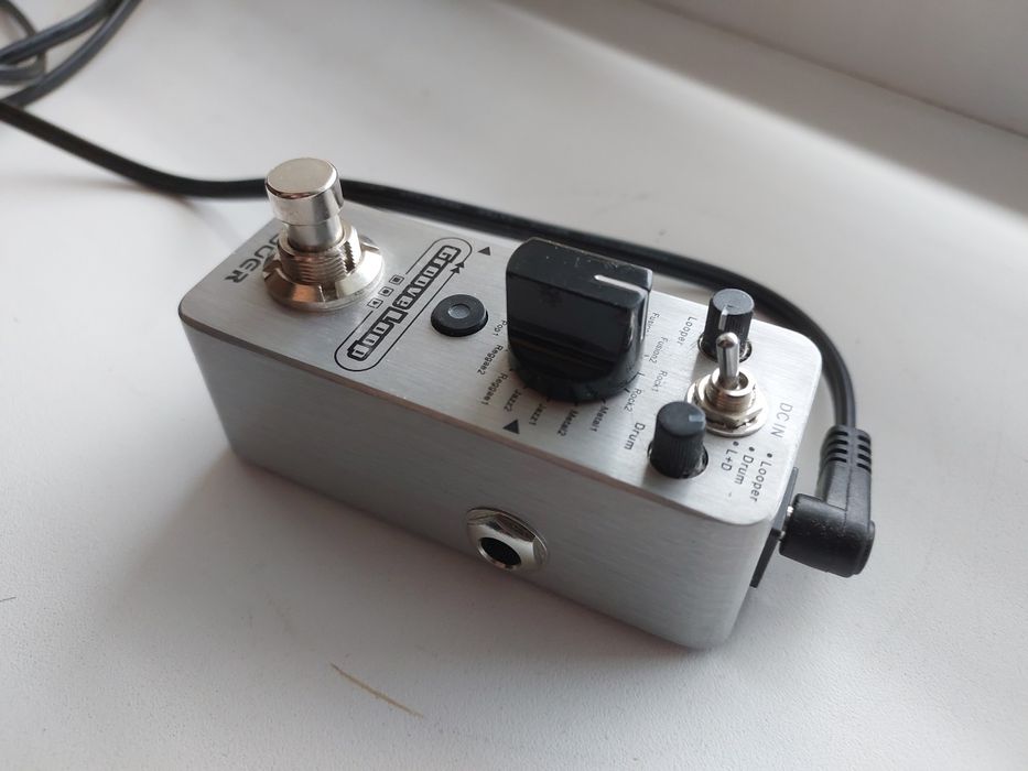 Mooer groove loop - Педаль з ефектами для електрогітари ( лупер+драм )