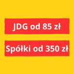 Biuro Rachunkowe od 85zł| Spółka z o.o. | JDG | Usługi księgowe online