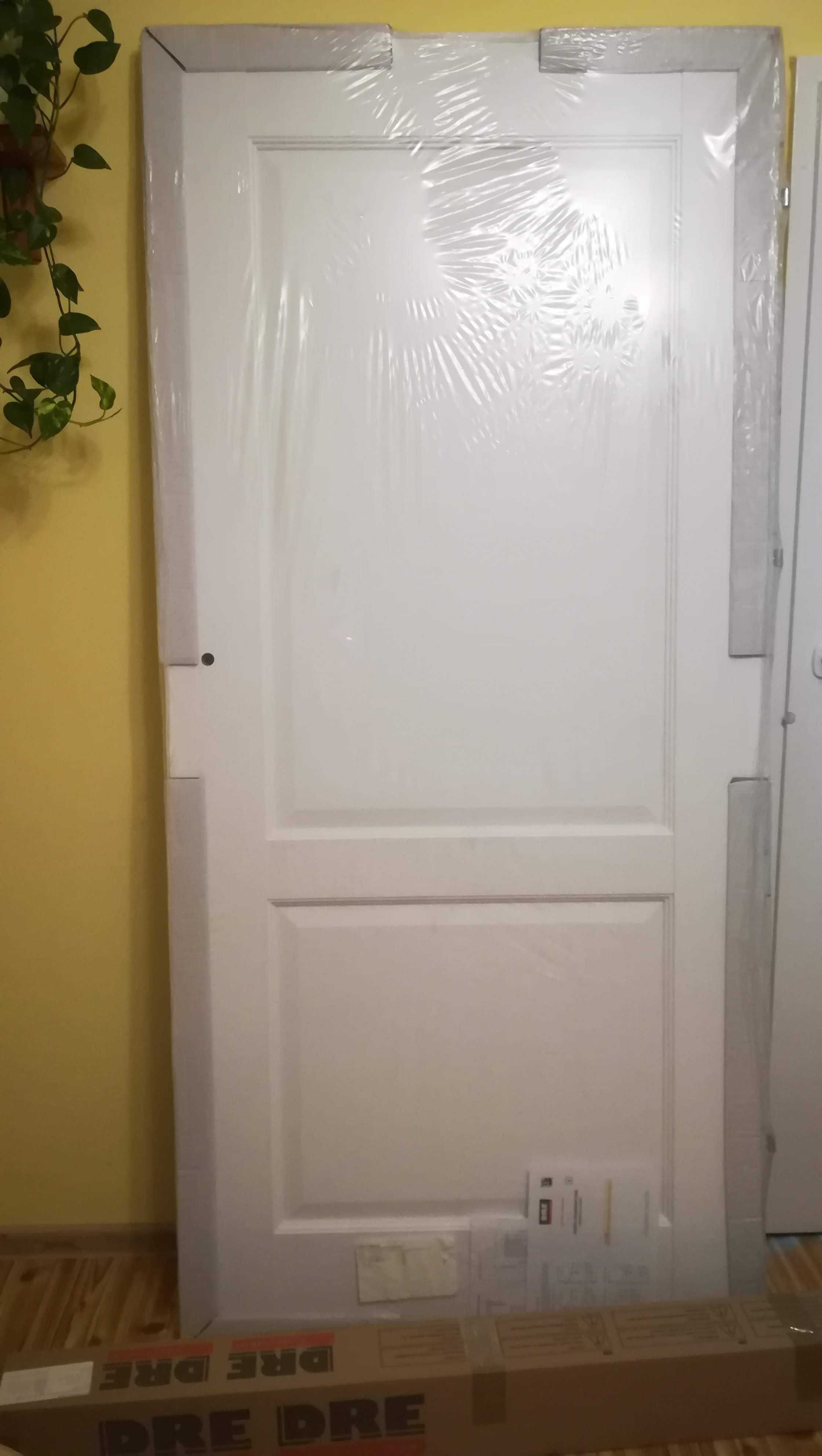 Drzwi DRE NESTOR 10 Białe +oscieznica