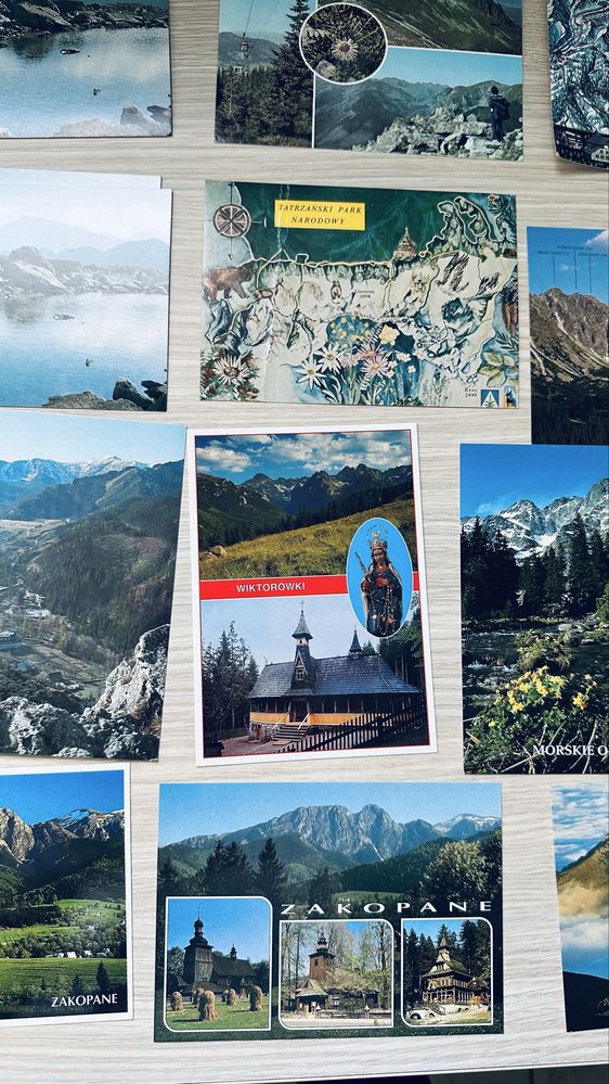 Zakopane i Tatry - Kartki pocztowe
