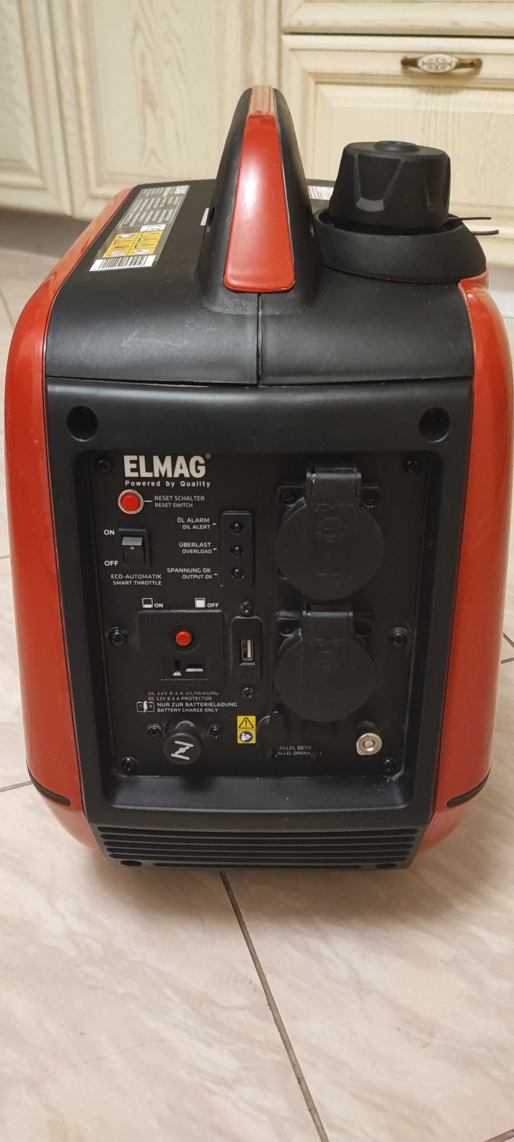 Інверторний генератор ELMAG SEBSS 2000WI з двигуном YAMAHA MZ80