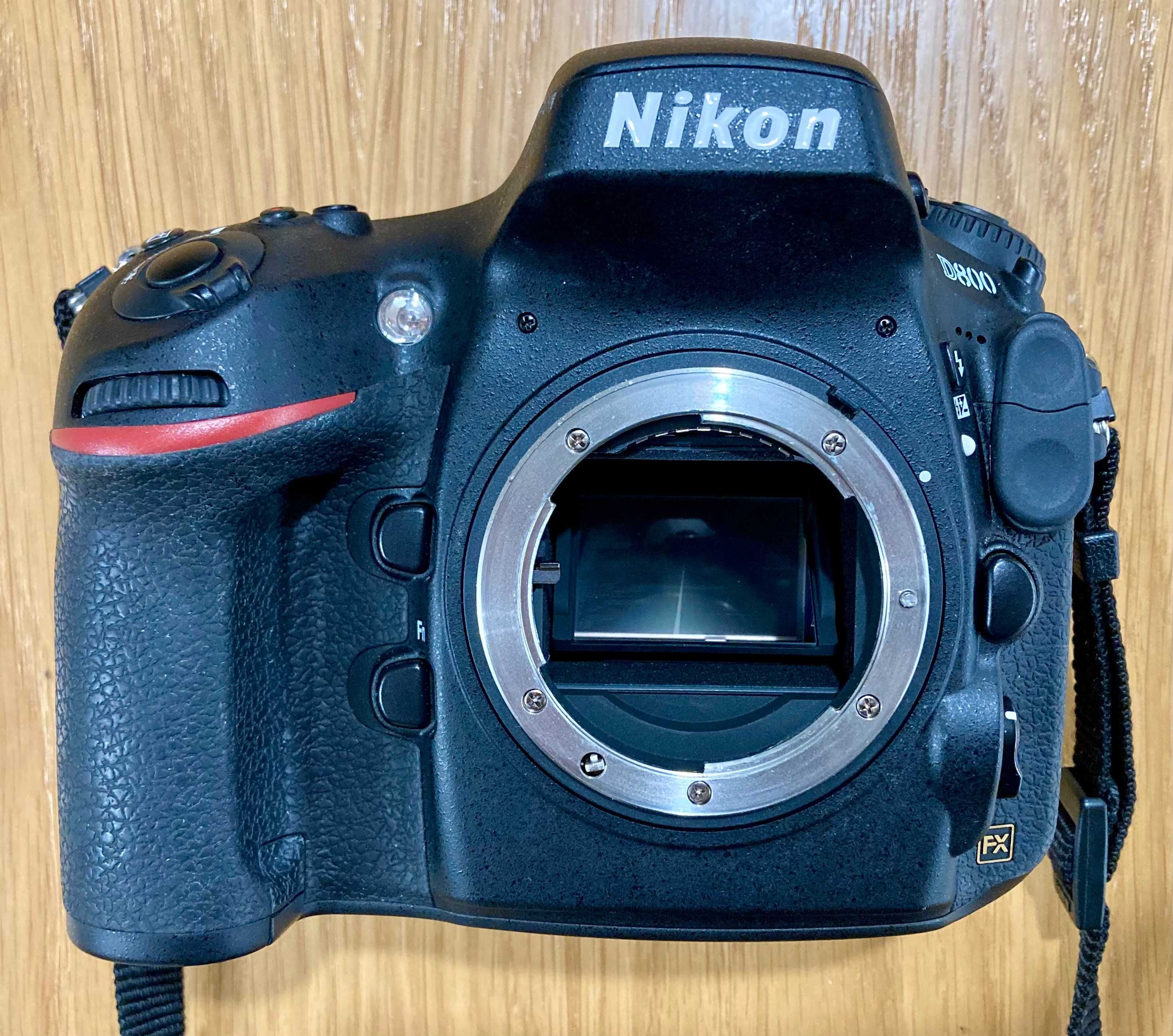Lustrzanka cyfrowa Nikon D800 + Nikon Nikkor AF-S 24-70mm 2.8G ED