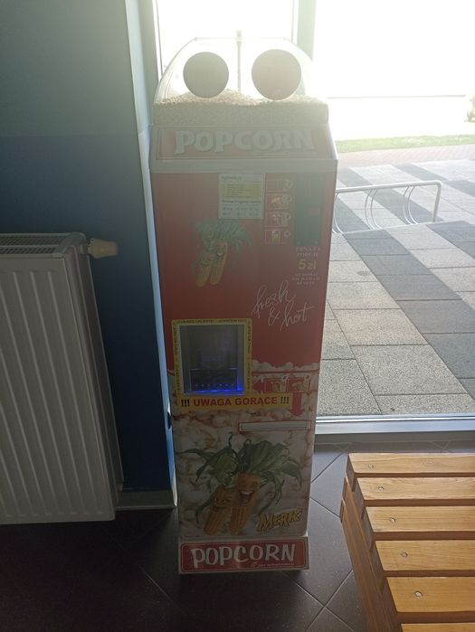Automat do popcornu, vending,maszyna samoobsługowa,biznes