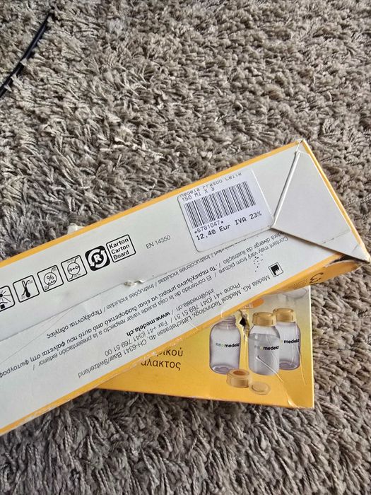 2 packs Frascos leite materno