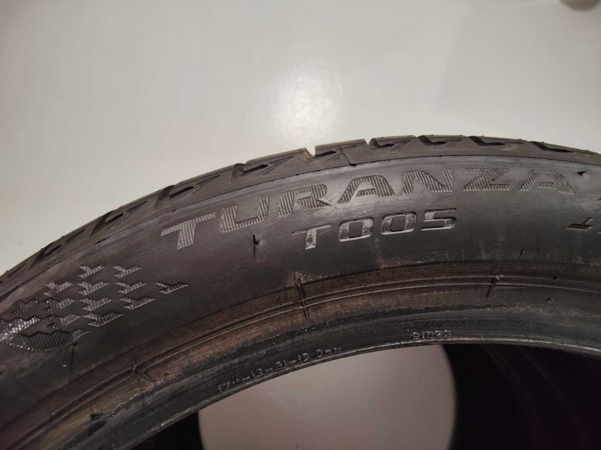 Opony Bridgestone Turanza T005 205/45 R17 Rocznik 2021. Cena za 2 szt.