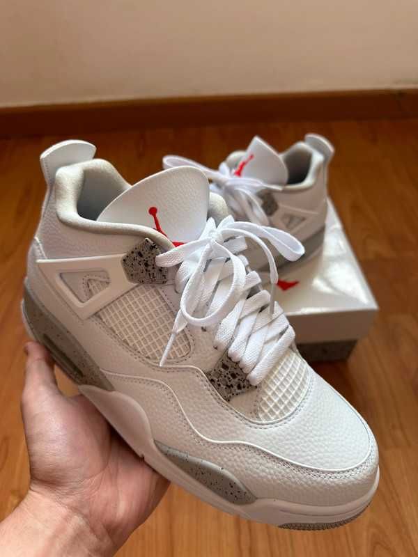 Jordan 4 Retro White Oreo R.42