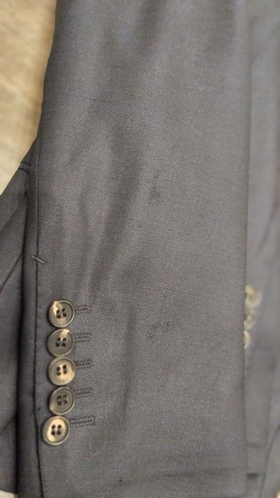 Granatowy garnitur Pierre Cardin