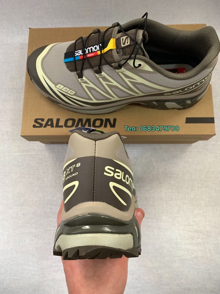 Кросівки Salomon xt6 Khaki | Чоловічі кросівки Salomon xt6 | Саломони