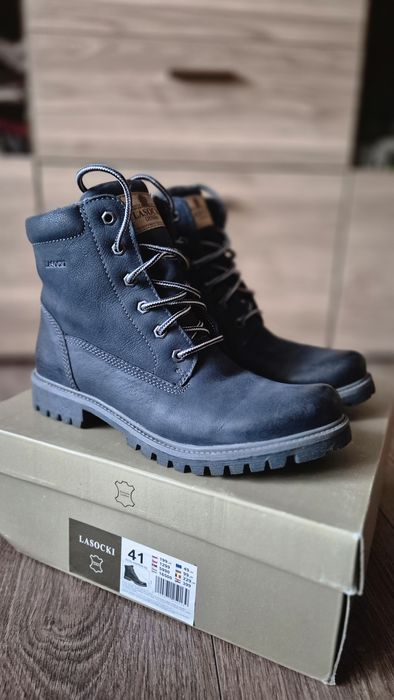 Trapery Lasocki nubuk