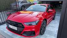 Audi A7 Sportback Audi A7 50TDI S-line oś skrętna F-VAT HUD kamery gwarancja do 04/2027
