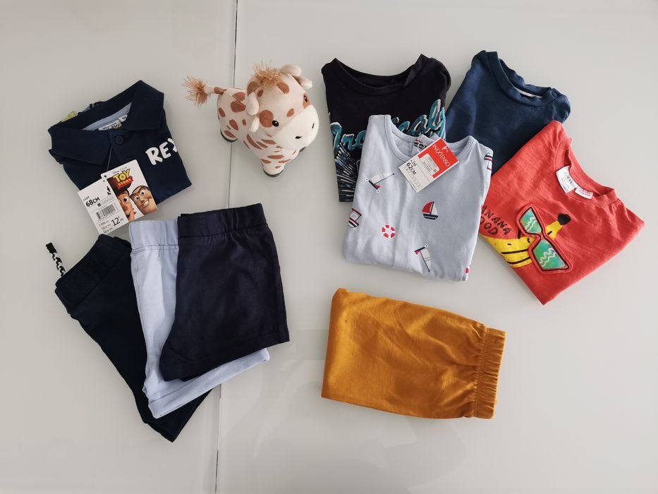 Zestaw ubranek dla chłopca 62cm, 68cm, 74cm