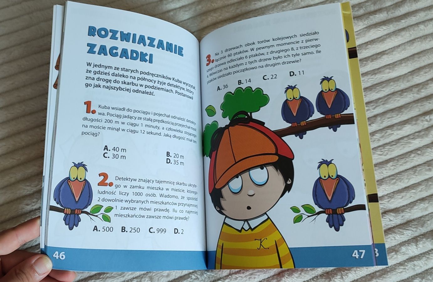 Książka Zabawy logiczne 100 zagadek dla klas 4-6 
Książka Zabawy logic