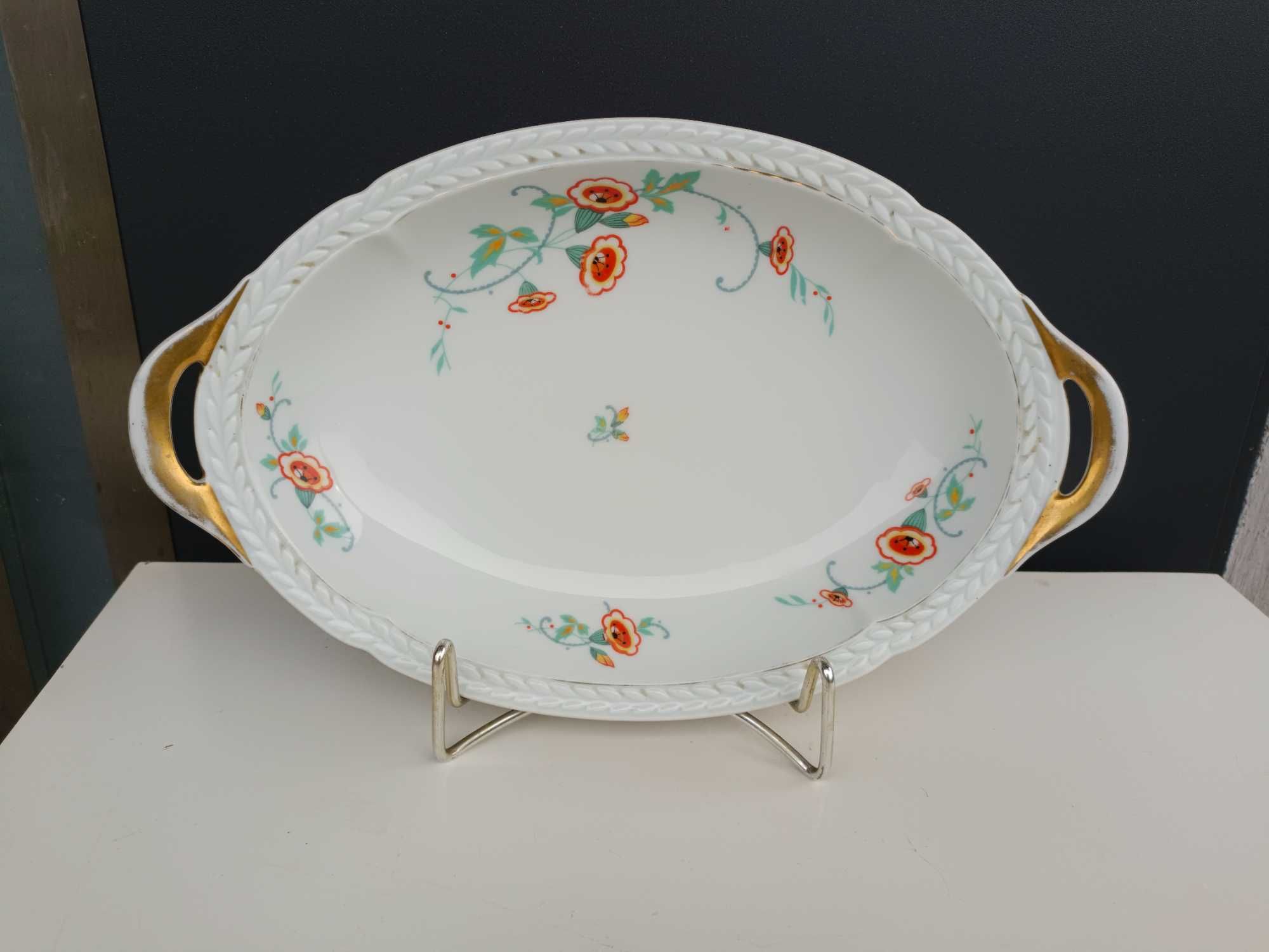 Patera/ Porcelana Thomas Bavaria/Rosenthal/ Art Deco