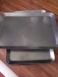 Conjunto de 6 Tabuleiro de bolos inox