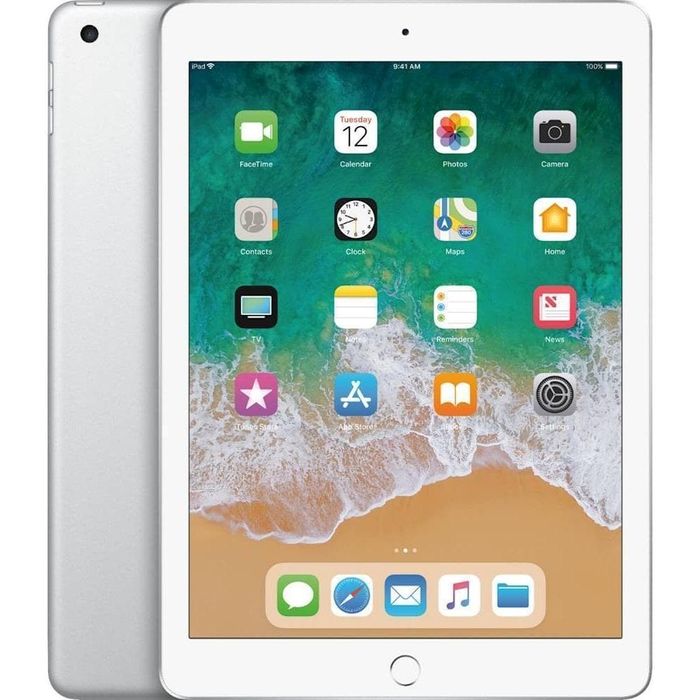 iPad 5 (2017, A9 series) Prateado • 32 GB • WiFi