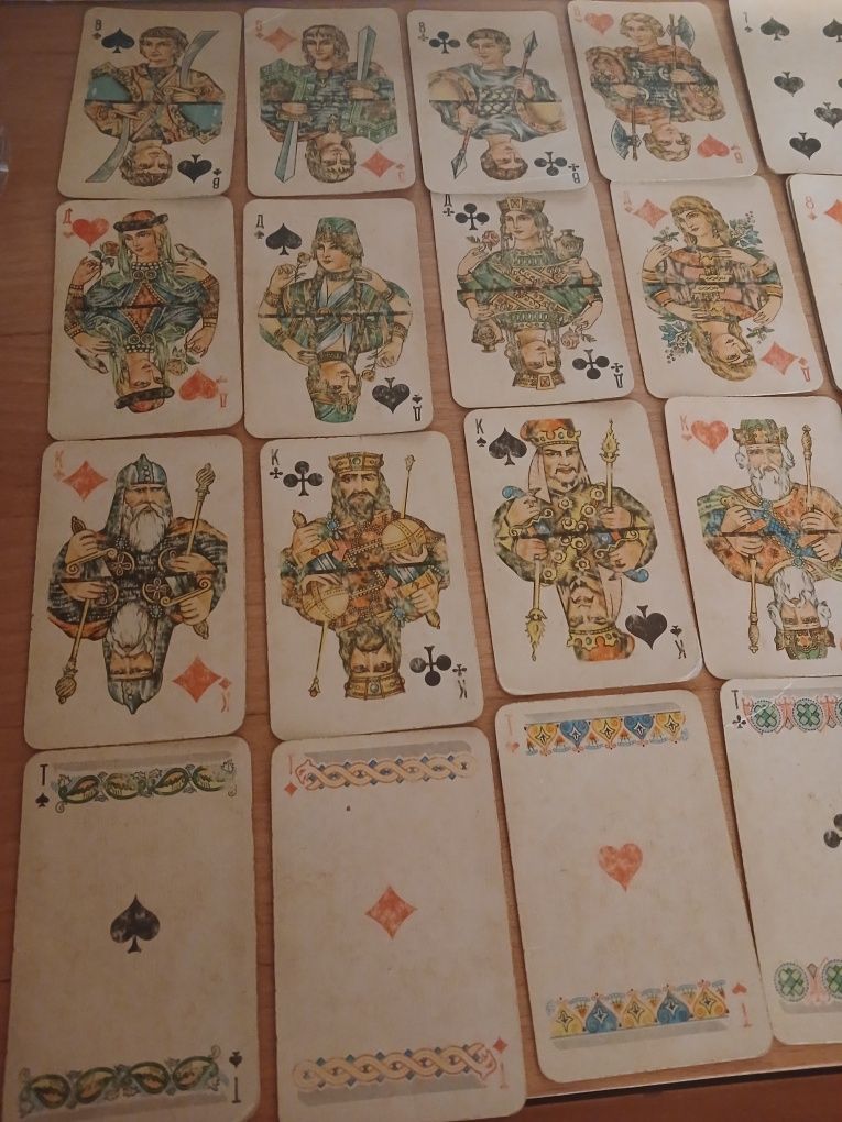 Карты игральные сувенирные 1989