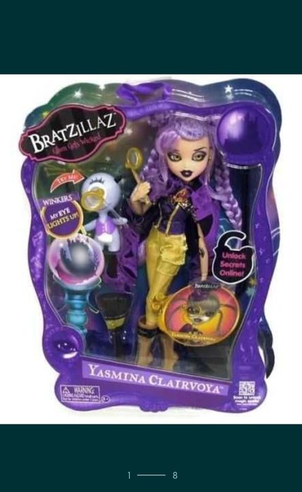 Lalka  Bratzillaz Jaśmina unikat 2008 rok