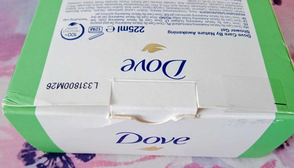 Nowy Zestaw zel+balsam Dove