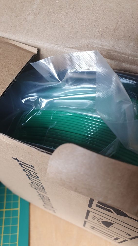 Nowy zielony fiament Pla do druku 3d 1kg