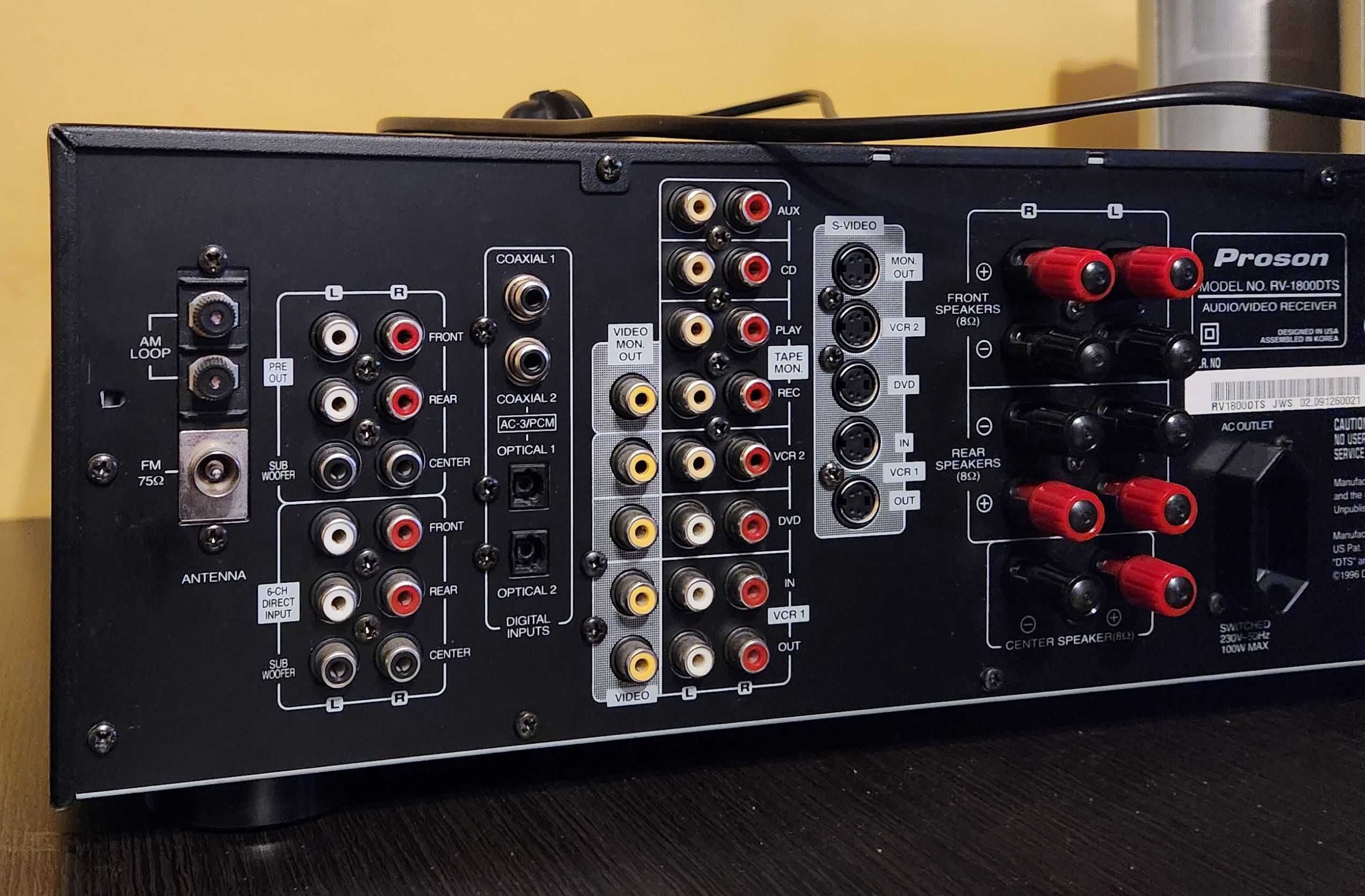PROSON RV-1800 DTS Amplituner
