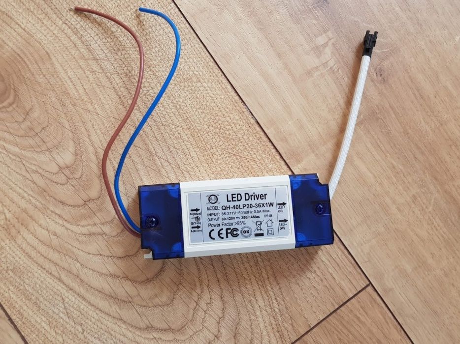 Zasilacz LED Driver 20-36x1W 60-120V 350mA 36w