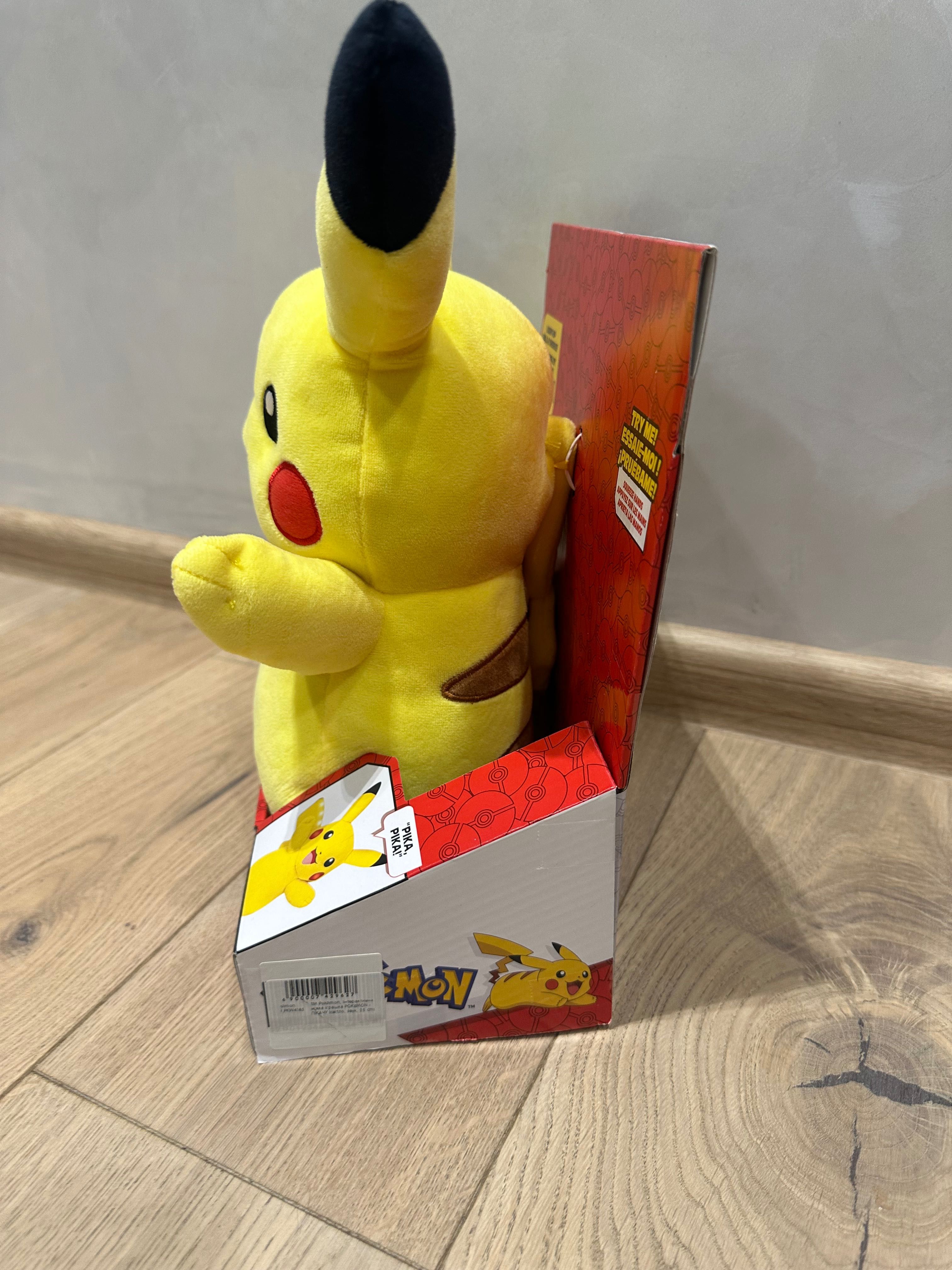 Інтерактивна мʼяка іграшка Pokémon -пікачу