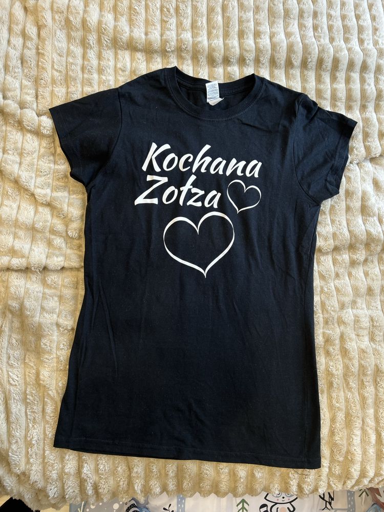 Bawelniana bluzka kochana zołza