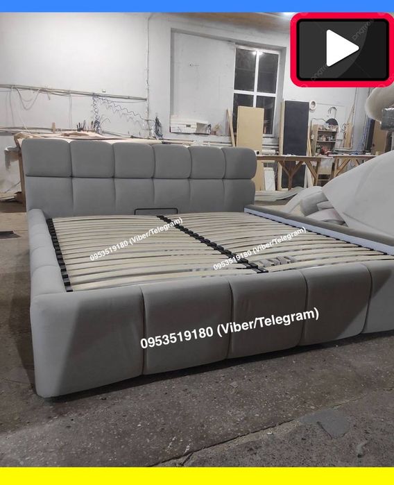 М’яке ліжко з підйомним механізмом Односпальне Полуторне Двоспальне