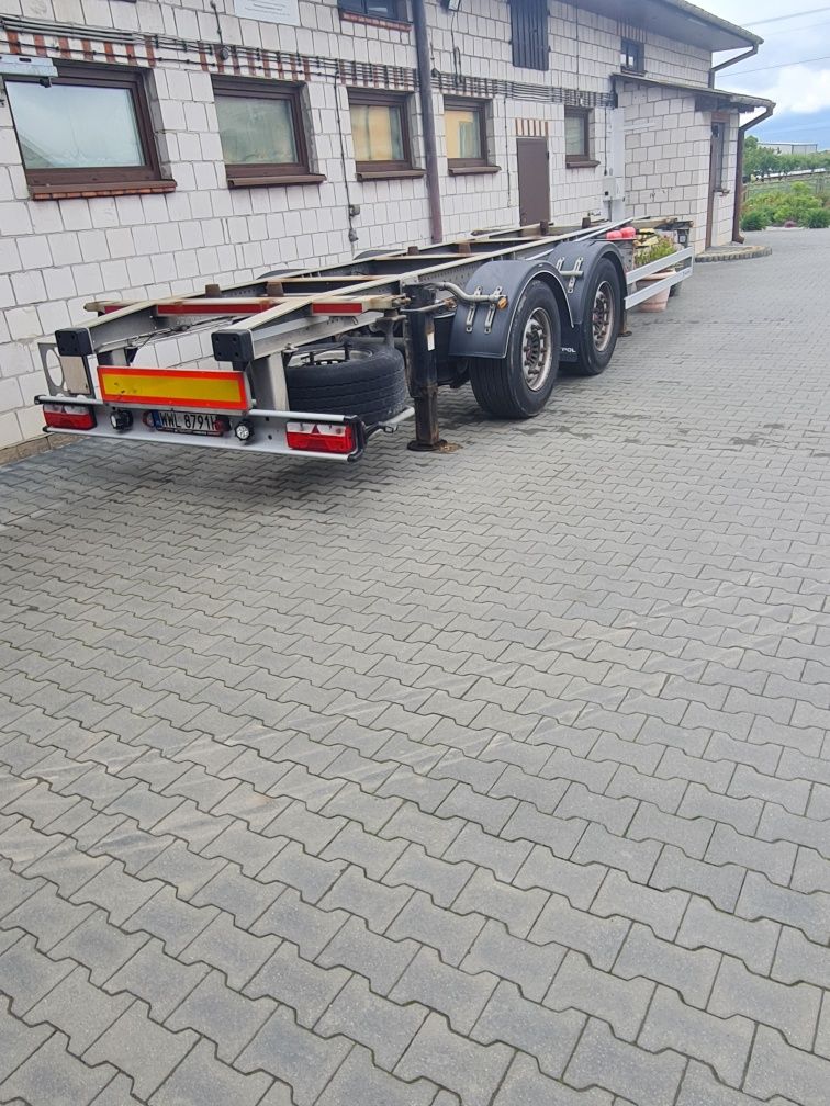 przyczepa tandem bdf gniotpol G1216 ciężarowa