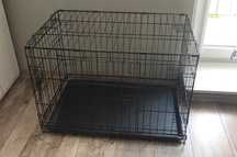 Klatka kojec metalowa dla psa kota transporter do samochodu kennel
