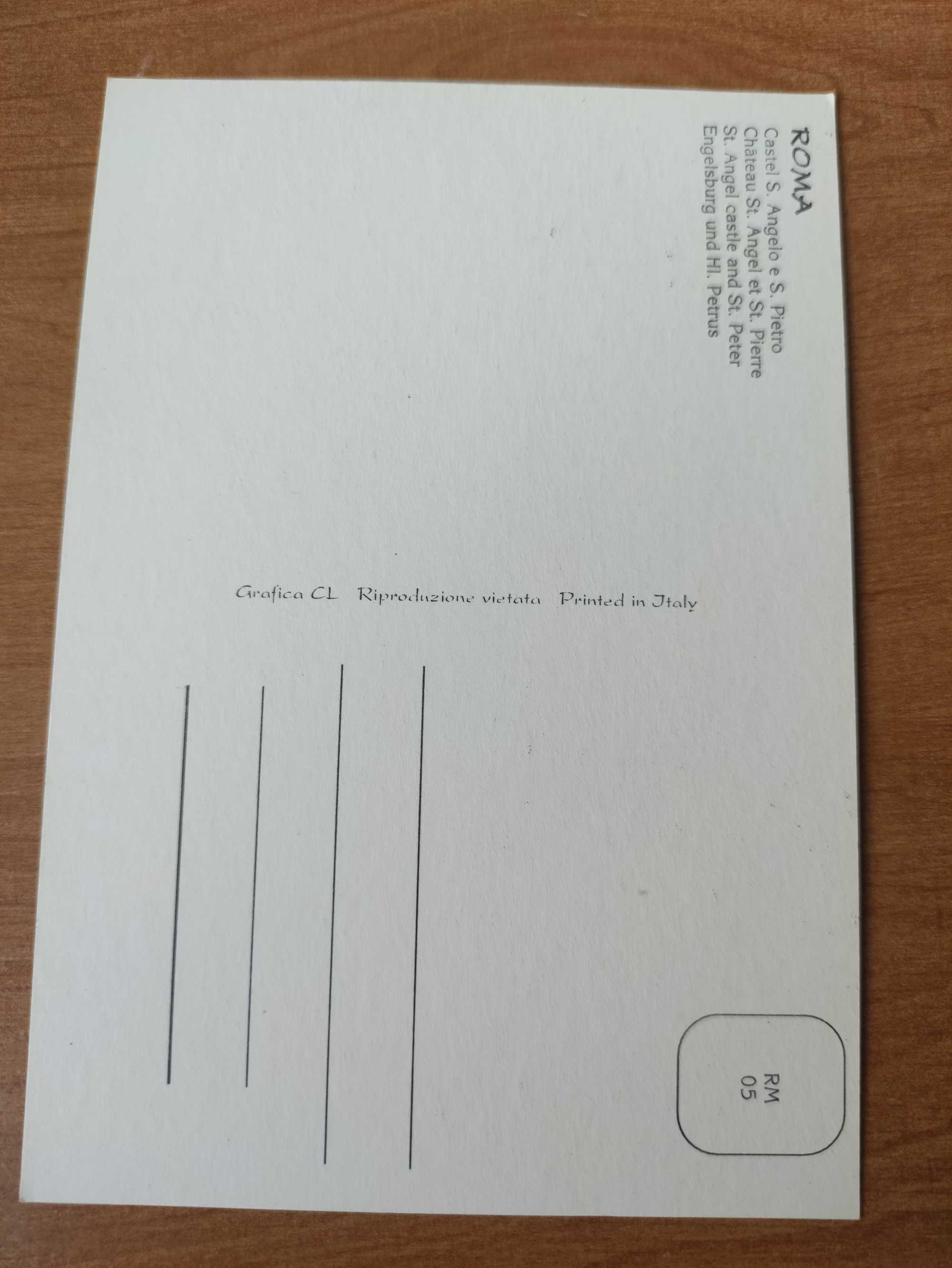 Widokówka Rzym 1998 rok